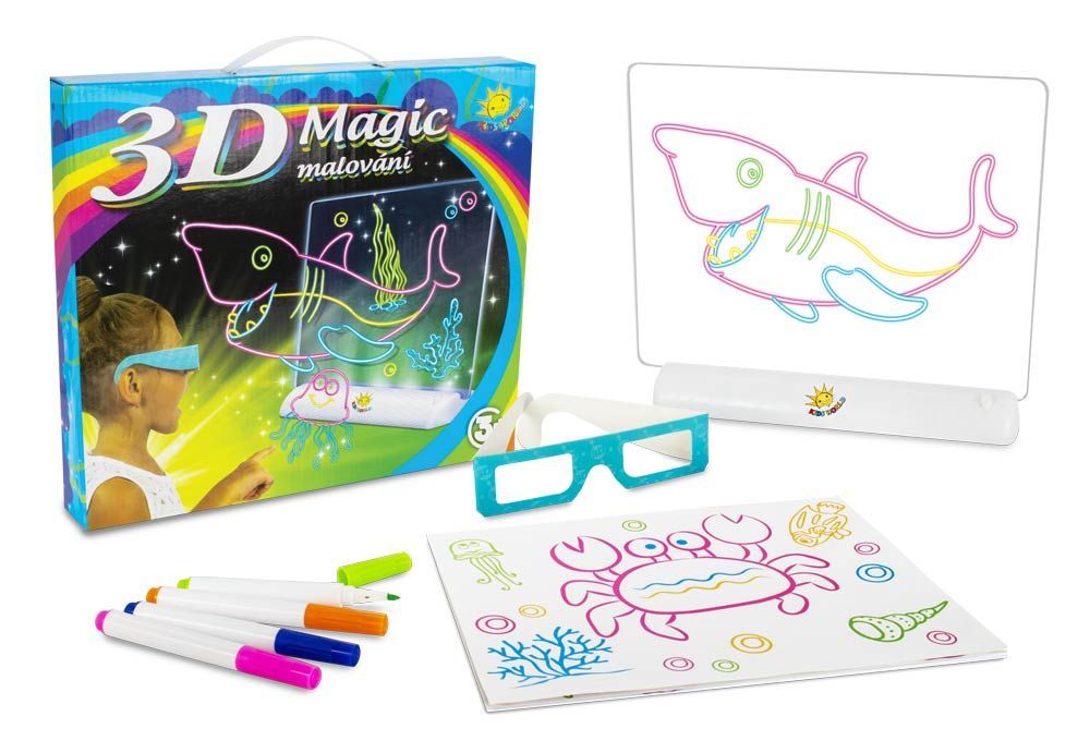 3D Magic malování YM171, samostatně Kids World